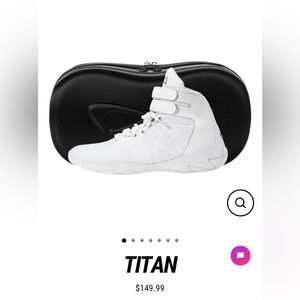 Nfinity's high top shoes for cheer, size 9, NWT, smoke free home.